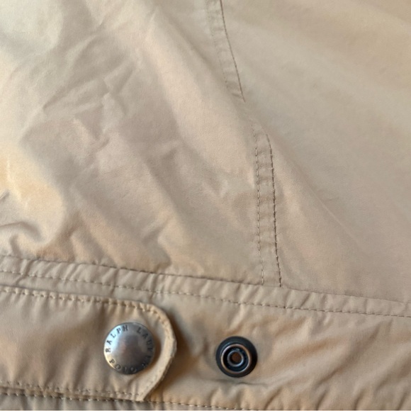 Polo by Ralph Lauren Vintage Tan Puffer Jacket with Hood - Picture 5 of 12